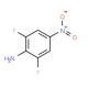 2,6-Difluoro-4-nitroaniline (CAS 23156-27-6) - chemical structure image