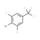 2,6-Difluoro-4-(trifluoromethyl)bromobenzene (CAS 499238-36-7) - chemical structure image