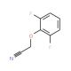 2,6-Difluoro-phenoxyacetonitrile - chemical structure image