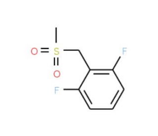 2,6-Difluorobenzylmethylsulfone - chemical structure image