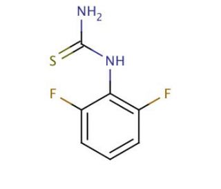 (2,6-Difluorophenyl)thiourea (CAS 59772-31-5) - chemical structure image