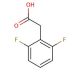 2,6-Difluorophenylacetic acid (CAS 85068-28-6) - chemical structure image