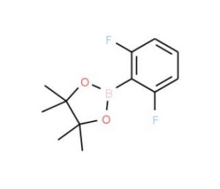 2,6-Difluorophenylboronic acid, pinacol ester (CAS 863868-37-5) - chemical structure image