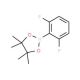 2,6-Difluorophenylboronic acid, pinacol ester (CAS 863868-37-5) - chemical structure image