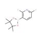 2,6-Difluoropyridine-3-boronic acid pinacol ester (CAS 1072945-00-6) - chemical structure image
