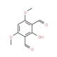 2,6-Diformyl-3,5-dimethoxyphenol (CAS 125666-65-1) - chemical structure image