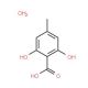 2,6-Dihydroxy-4-methylbenzoic acid monohydrate (CAS 480-67-1) - chemical structure image