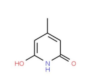2,6-Dihydroxy-4-methylpyridine (CAS 4664-16-8) - chemical structure image