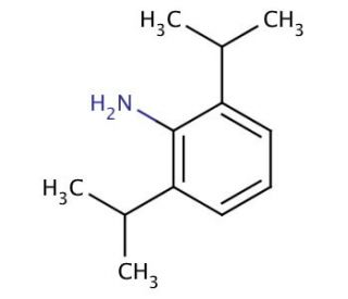 2,6-Diisopropylaniline (CAS 24544-04-5) - chemical structure image
