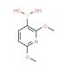 2,6-Dimethoxy-3-pyridineboronic acid (CAS 221006-70-8) - chemical structure image