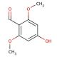 2,6-Dimethoxy-4-hydroxybenzaldehyde (CAS 22080-96-2) - chemical structure image