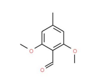 2,6-Dimethoxy-4-methylbenzaldehyde (CAS 6937-96-8) - chemical structure image