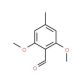 2,6-Dimethoxy-4-methylbenzaldehyde (CAS 6937-96-8) - chemical structure image