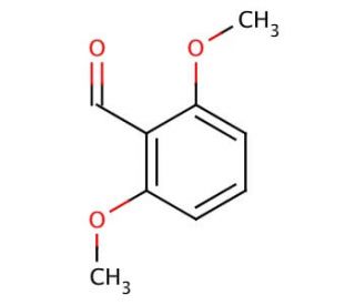 2,6-Dimethoxybenzaldehyde (CAS 3392-97-0) - chemical structure image