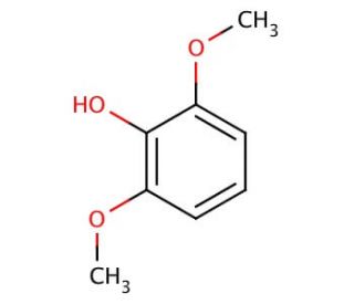 2,6-Dimethoxyphenol (CAS 91-10-1) - chemical structure image