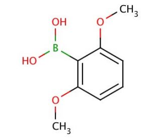 2,6-Dimethoxyphenylboronic acid (CAS 23112-96-1) - chemical structure image