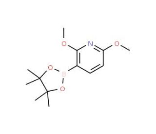 2,6-Dimethoxypyridine-3-boronic acid pinacol ester (CAS 214360-59-5) - chemical structure image