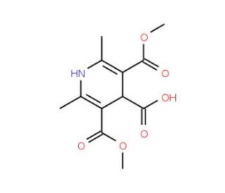 2,6-Dimethyl-1,4-dihydro-pyridine-3,4,5-tricarboxylic acid 3,5-dimethyl ester - chemical structure image