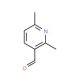 2,6-Dimethyl-3-formylpyridine (CAS 650141-20-1) - chemical structure image