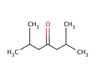 2,6-Dimethyl-4-heptanone (CAS 108-83-8) - chemical structure image