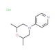 2,6-dimethyl-4-pyridin-4-ylmorpholine hydrochloride - chemical structure image