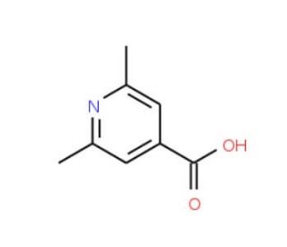 2,6-Dimethyl-4-pyridine-carboxylic&theta;acid (CAS 54221-93-1) - chemical structure image