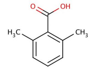 2,6-Dimethylbenzoic acid (CAS 632-46-2) - chemical structure image