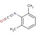2,6-Dimethylphenyl isocyanate (CAS 28556-81-2) - chemical structure image