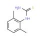 2,6-Dimethylphenylthiourea (CAS 6396-76-5) - chemical structure image