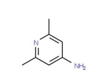 2,6-Dimethylpyridin-4-ylamine (CAS 3512-80-9) - chemical structure image