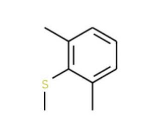 2,6-Dimethylthioanisole (CAS 4163-79-5) - chemical structure image