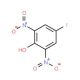 2,6-Dinitro-4-fluorophenol (CAS 364-32-9) - chemical structure image
