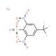2,6-Dinitro-4-(trifluoromethyl)benzenesulfonic acid, sodium salt (CAS 54495-25-9) - chemical structure image
