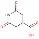 2,6-Dioxo-piperidine-4-carboxylic acid (CAS 6973-55-3) - chemical structure image