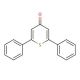 2,6-Diphenyl-4H-thiopyran-4-one (CAS 1029-96-5) - chemical structure image