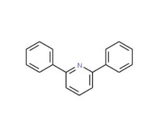 2,6-Diphenylpyridine (CAS 3558-69-8) - chemical structure image
