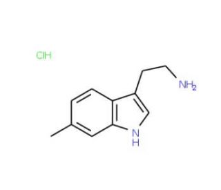 2-(6-Methyl-1H-indol-3-yl)ethanamine hydrochloride (CAS 159730-12-8) - chemical structure image