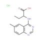 2-(6-Methyl-quinazolin-4-ylamino)-butyric acid hydrochloride - chemical structure image