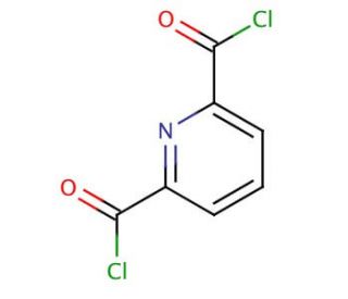 2,6-Pyridinedicarbonyl chloride (CAS 3739-94-4) - chemical structure image