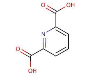 2,6-Pyridinedicarboxylic acid (CAS 499-83-2) - chemical structure image