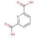 2,6-Pyridinedicarboxylic acid (CAS 499-83-2) - chemical structure image