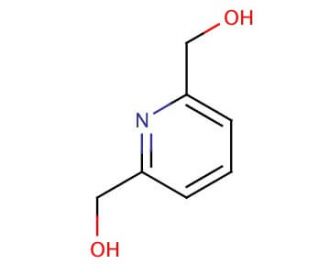 2,6-Pyridinedimethanol (CAS 1195-59-1) - chemical structure image