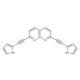 2,7-Bis-(1H-pyrrol-2-yl)ethynyl-1,8-naphthridine (CAS 467435-64-9) - chemical structure image