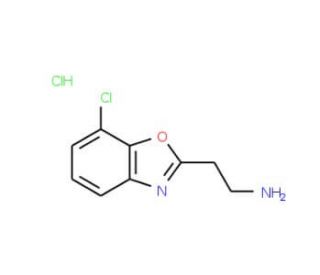 2-(7-Chloro-1,3-benzoxazol-2-yl)ethanamine hydrochloride - chemical structure image