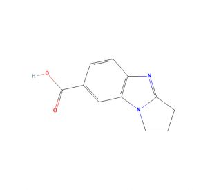 2,7-diazatricyclo[6.4.0.0{2,6}]dodeca-1(8),6,9,11-tetraene-11-carboxylic acid - chemical structure image
