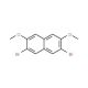 2,7-Dibromo-3,6-dimethoxynaphthalene (CAS 105404-89-5) - chemical structure image
