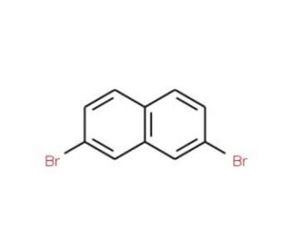 2,7-Dibromonaphthalene (CAS 58556-75-5) - chemical structure image