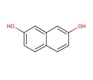 2,7-Dihydroxynaphthalene (CAS 582-17-2) - chemical structure image