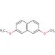 2,7-Dimethoxynaphthalene (CAS 3469-26-9) - chemical structure image