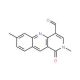 2,7-dimethyl-1-oxo-1,2-dihydrobenzo[b]-1,6-naphthyridine-4-carbaldehyde - chemical structure image